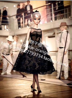 预 Barbie Cocktail Dress Silkstone 2013 鸡尾酒芭比ST 金标