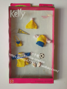 Star Fashion 配件 凯莉足球衣服套装 Barbie Kelly 预 Soccer