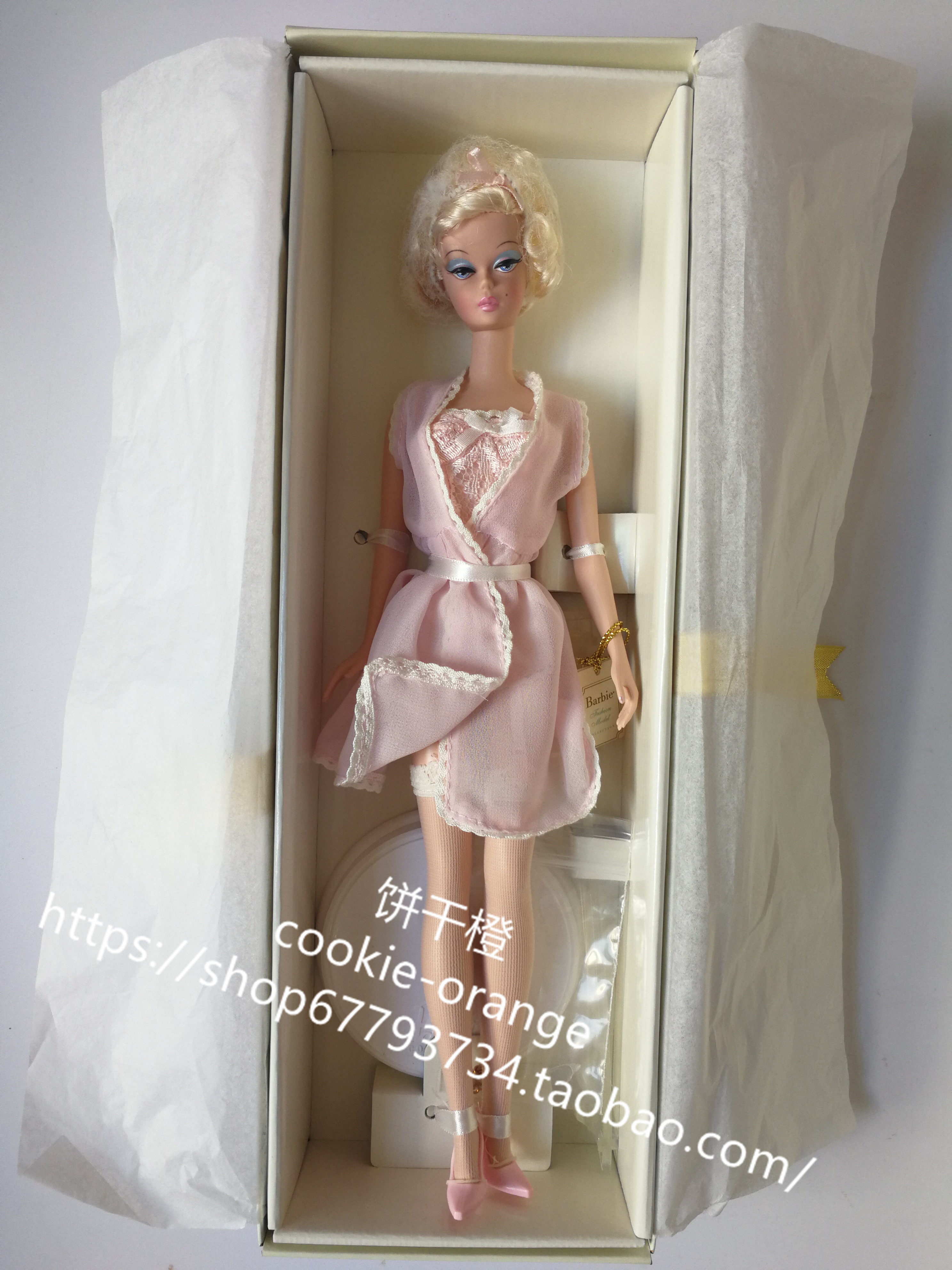 发 barbie silkstone lingerie 4 内衣系列4号芭比 金标