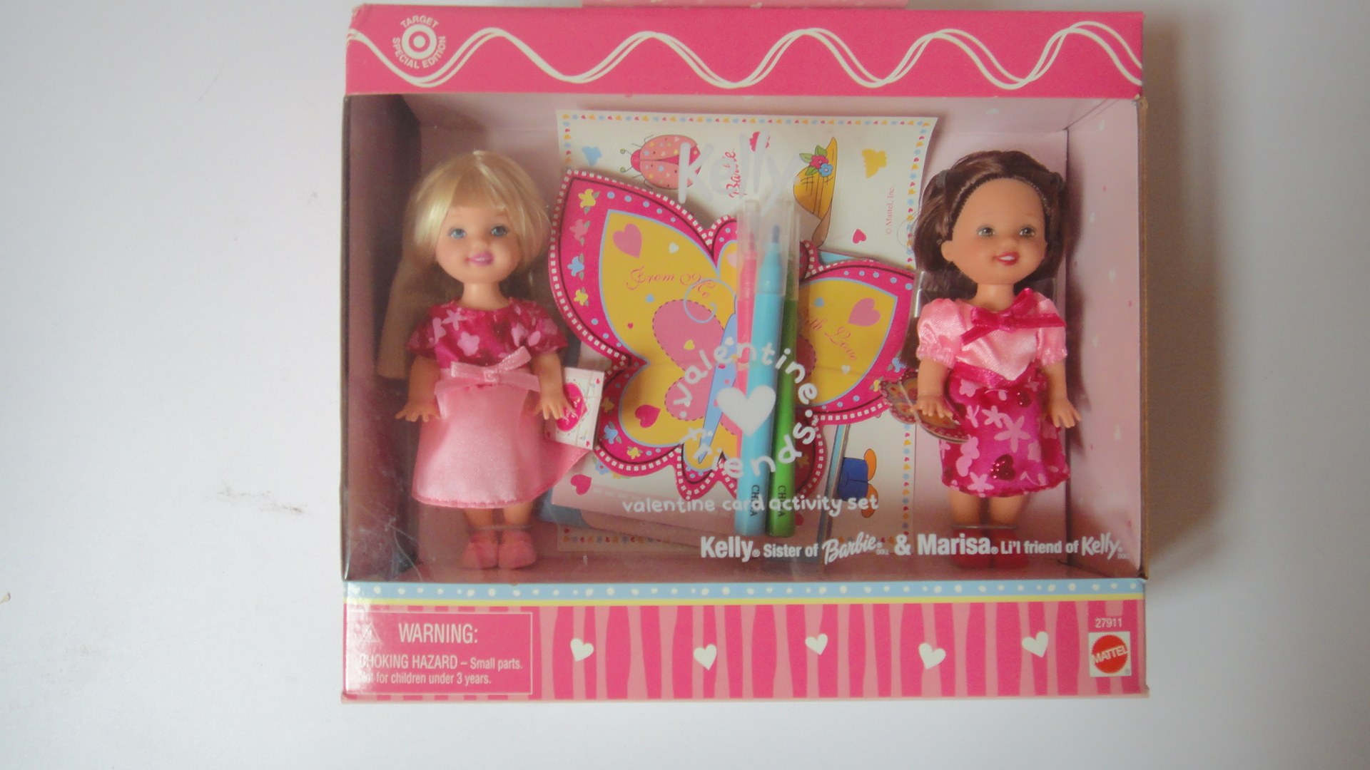 发 barbie valentine card acitivity kelly 情人节凯莉