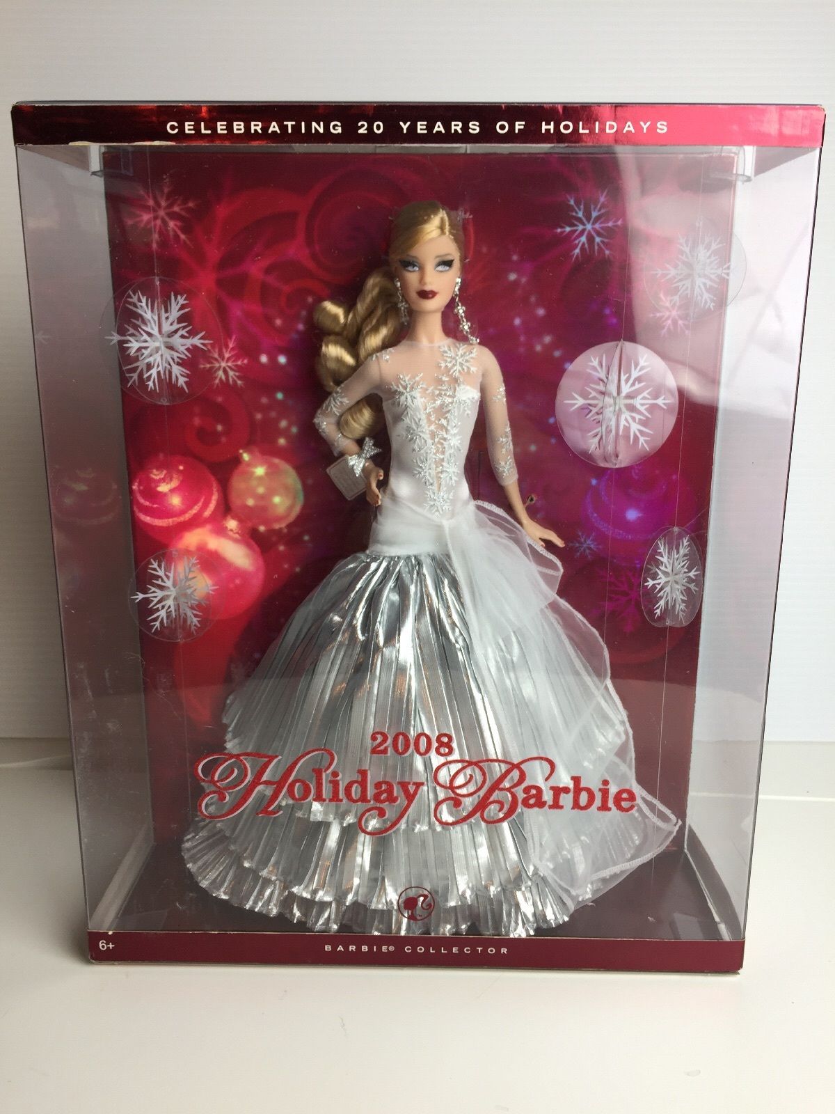 发 Barbie Holiday 2008 正品绝版假日芭比娃娃
