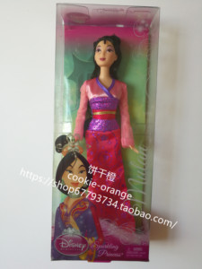 预 Disney Sparkling Princess Mulan 迪士尼木兰娃娃 稀少