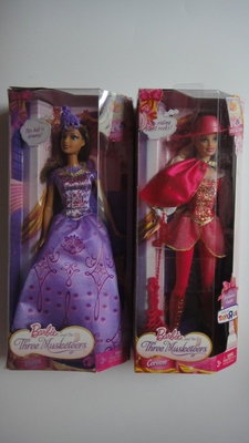 收藏 barbie three musketeers 2009 三剑客芭比娃娃
