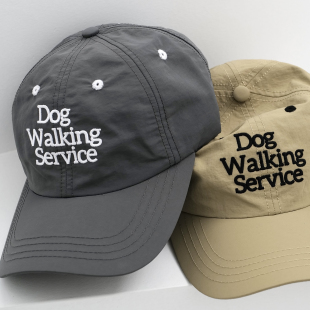 guha原创小狗软顶鸭舌帽速干帽棒球帽加深帽加宽帽檐大头围防晒帽