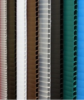 PP塑料防静电隔板万通板刀卡周转箱垫板2-10mm厂家定制中空板包邮