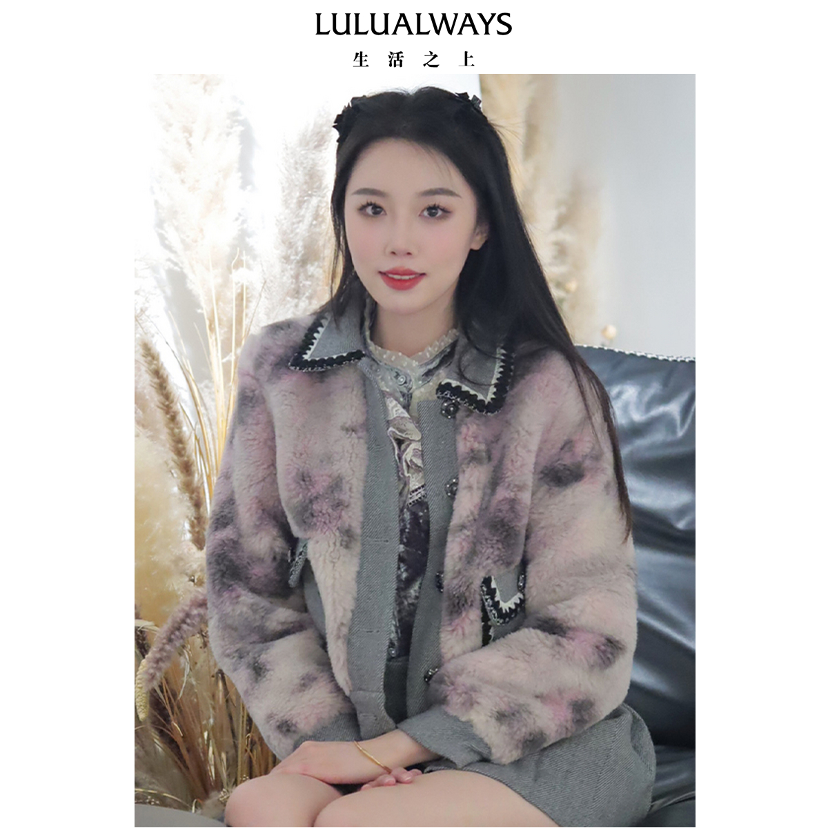 冬季短款外套lulualways甜美
