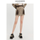 半身裙 提花卡其色短款 LULUALWAYS我爱露露新款 百搭时尚