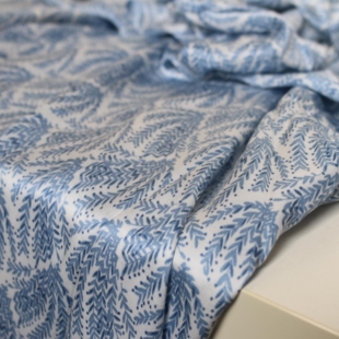 良布集印花植物纤维缎面仿真丝布料春夏服装 连衣裙 面料手工衬衫