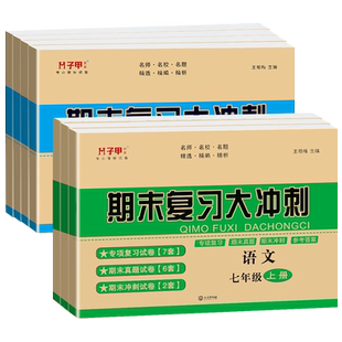 七八年级上下册期末试卷人教版语文数学英语物理 期末复习大冲刺初一初二上下学期专项真题期末复习冲刺试卷