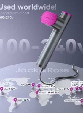 Jack ＆ Rose Dual Voltage Travel Steamer for Clothes