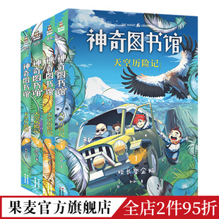 天空历险记 神奇图书馆第四季 儿童文学 凯叔 探索有趣 儿童科学探险故事 全四册 飞鸟世界 果麦出品