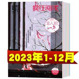 12月 疯狂阅读微悦读2023年3 校园文学青春文学初中高中课外阅读期刊 总5本打包