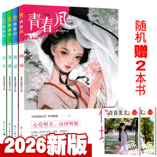 【2026】疯狂阅读青春风特辑全套4本+赠书2本总6本打包 倾城/流年/微凉/迷蝶 励志文学图书天星教育年度特辑校园文学书2026