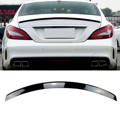 适用12-18款奔驰CLS级C218 CLS260 300 350改装尾翼顶翼扰流板amg