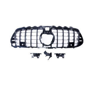 A45 45S 45S竖条GT中网前格栅水箱罩AMG面罩 CLA45 适用奔驰W118