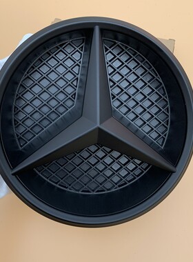 适用奔驰GLA200CLA220 GLA260/180/45哑黑中网标志车头大标前车标