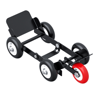 电动车拖车神器电瓶三轮摩托车爆胎助推器扎胎推移车挪车万向轮