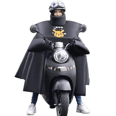 电动车挡风冬季双面防水