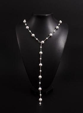 满天星贝壳珠多种戴法女圆珠链