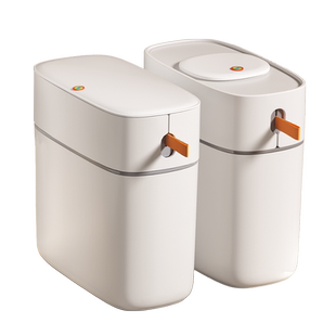 佳帮手卫生间垃圾桶家用厕所专用带盖客厅夹缝窄厨房大号2026新款