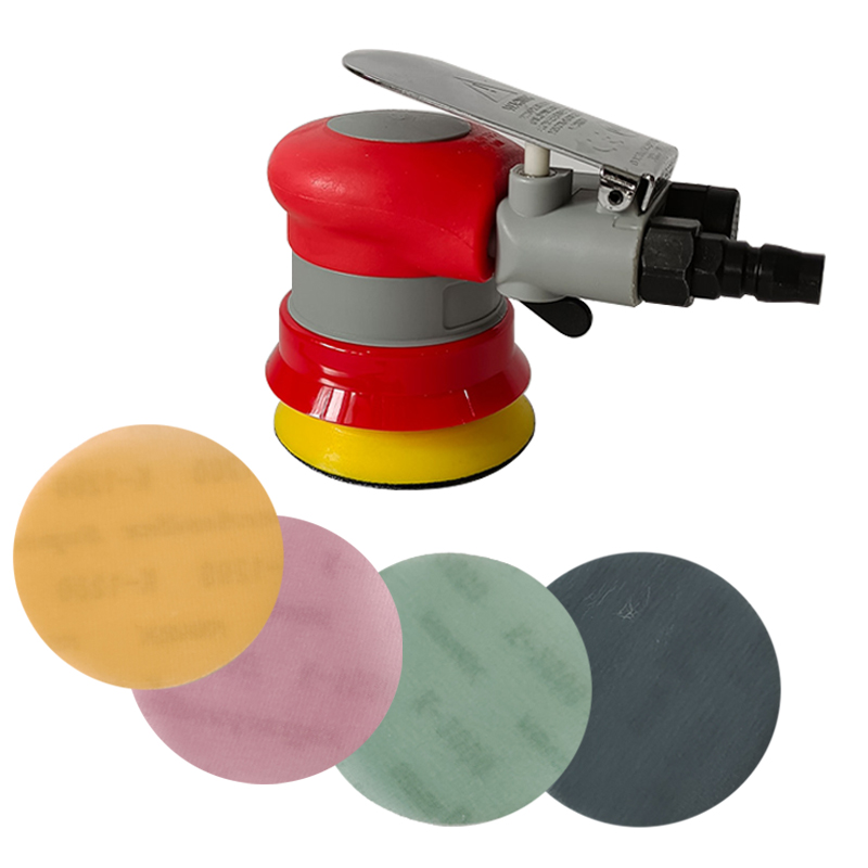 双鹰3寸软磨砂纸汽车抛光美容