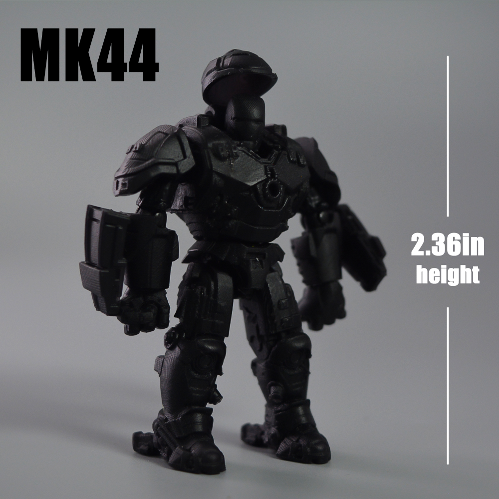 Megabloks美高漫威钢铁侠MK44反浩克装甲纯黑版