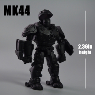 Megabloks美高漫威钢铁侠MK44反浩克装甲纯黑版