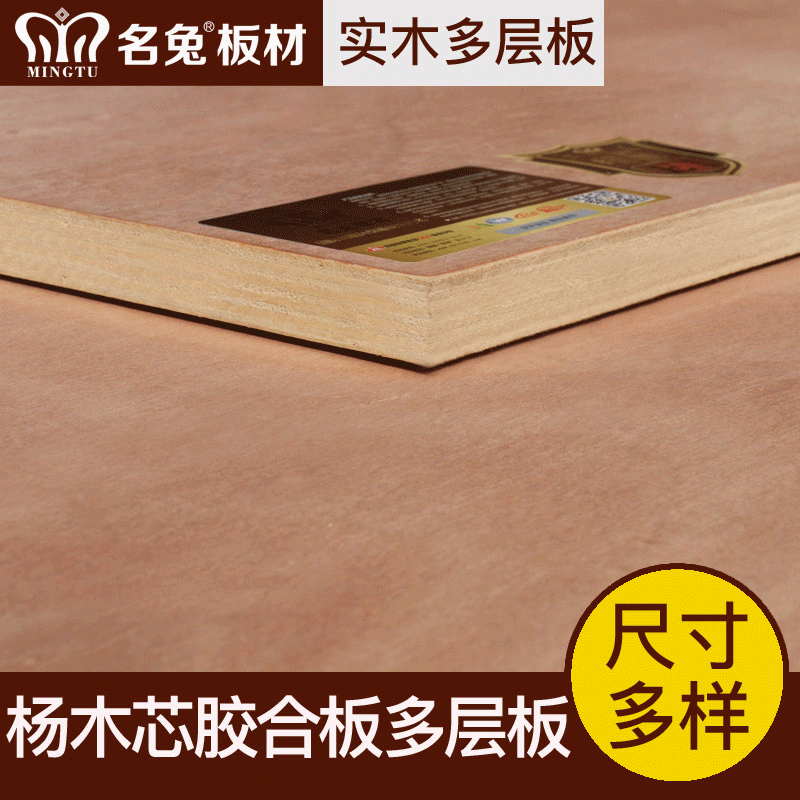 E1级20mm胶合板二十厘复合板材木工板 木板材料 实木多层板三合板