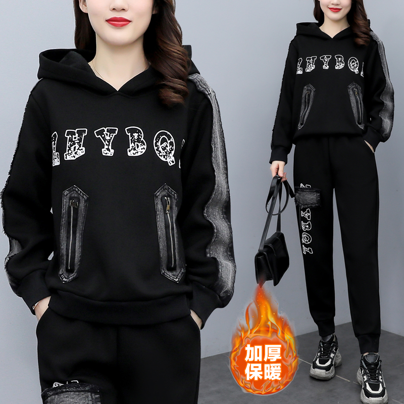 小个子胖妹妹专属长裤加厚时尚潮