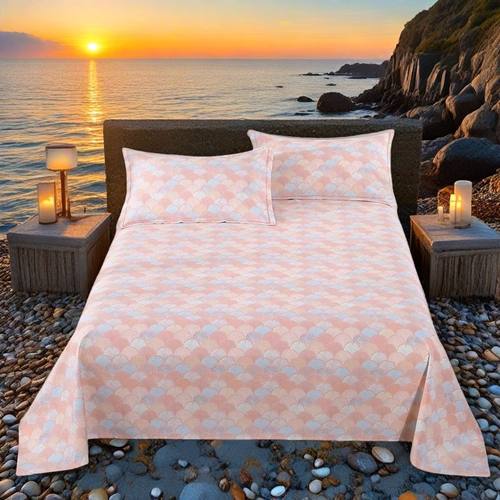 暖园100%棉大众水煮不掉色床单