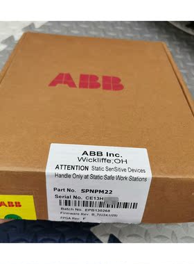 ABB贝利卡件模件SPNPM22 NPM22 INNPM12 INTKM01 NTMP01 NTST01