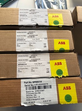 ABB卡件SPDSI14 SPDSO14 SPFEC12 SPDSI22拍前请询价