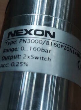 NEXON压力传感器PN3000/B160P20N14MS全新原装拍前请询价