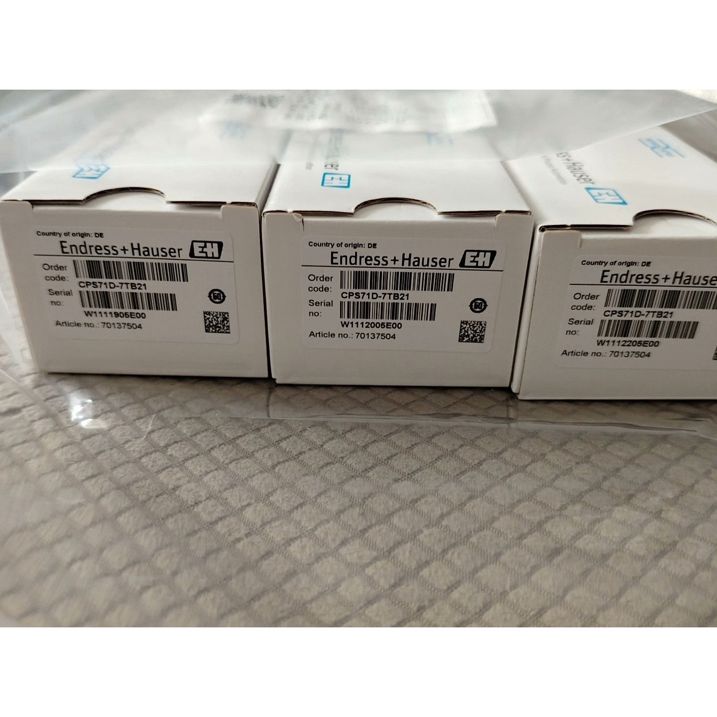 CPS71D-7TB21 2024年出厂最新日期 E+H拍前请询价