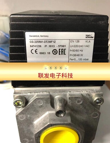 德国 Krom霍科 燃气电磁阀 84741254 CG 225R01-VT2WF1  原装拍前