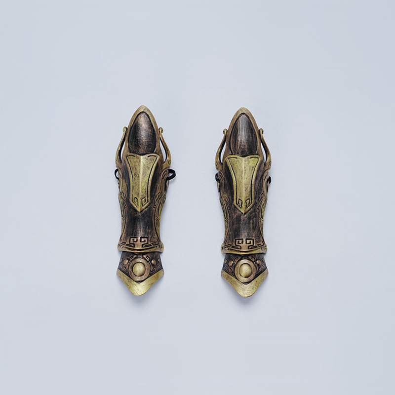 限时 龙魂人形社 BJD配件  紫金山护臂LHAP-0049 尉迟恭同款