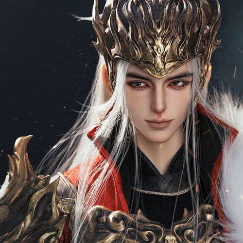 龙魂秦琼搜神传记裸娃bjd娃娃