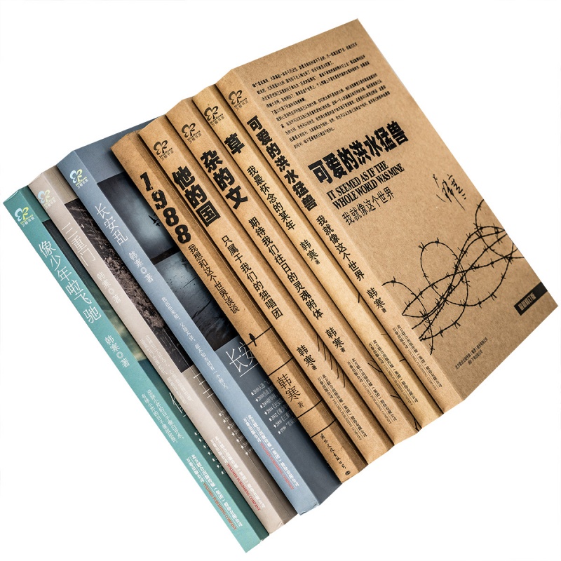 韩寒文集全8册三重门长安乱像少