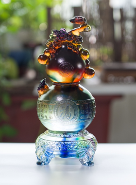 琉璃葫芦招财进宝百福临门福禄