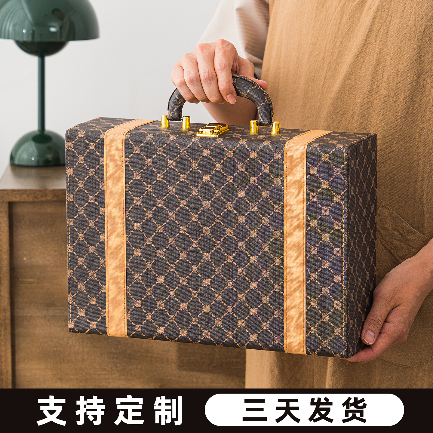 简约轻奢风红酒礼物盒葡萄酒礼盒圣诞生日纪念日送老公男朋友男士