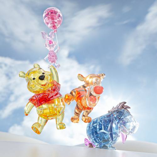 正品维尼熊水晶拼接积木