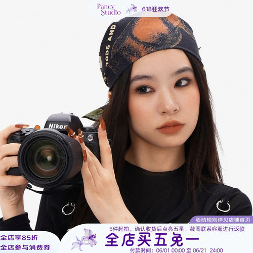 美式辣妹必拿下的头巾