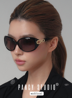 古早巨星！大框街拍蛤蟆镜