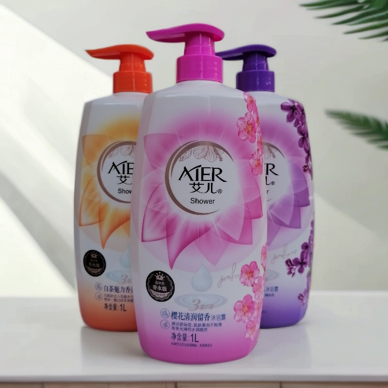 艾儿薰衣草樱花白茶香氛沐浴露持久留香滋润补水清爽洁净男女通用