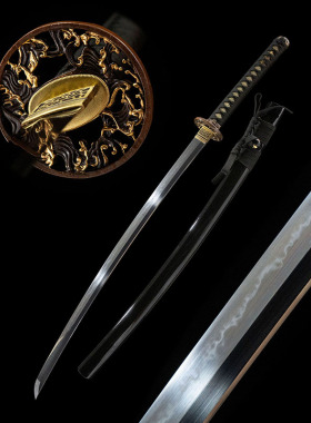 修罗打刀日本弯刀长款T10钢刀剑