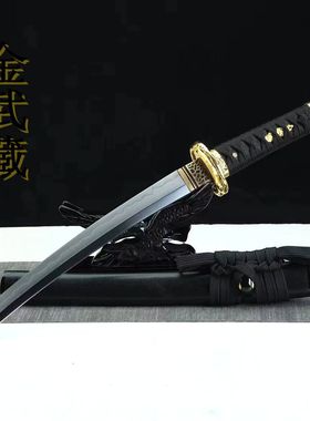 龙泉手工刀剑武藏短刀武士肋差