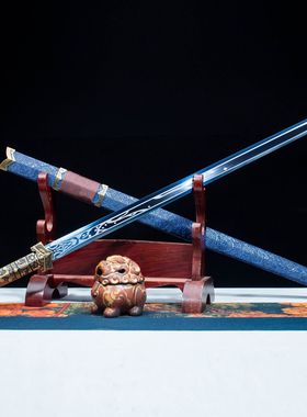 龙泉市刀剑高锰钢手工锻打一体