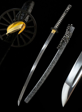 手工日本武式刀一体长刀东洋武士刃居合打刀冷兵器katana未开刃