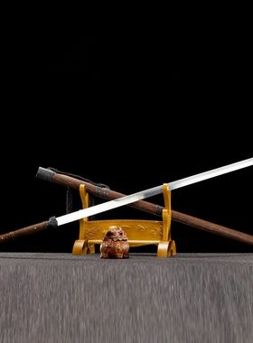 龙泉市刀剑手工锻打高锰钢双手