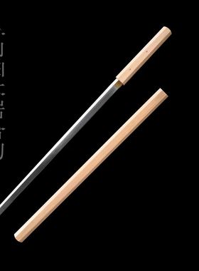 龙泉刀剑花纹钢高锰钢居合刀武士